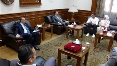 نقيب المهندسين يكرم أحمد الجندي بعد فضية أولمبياد طوكيو 2020