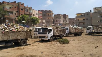 رفع 2482 طن مخلفات بكفر الشيخ 