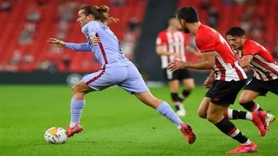 شوط أول سلبي بين برشلونة وأتليتك بلباو في الدوري الإسباني