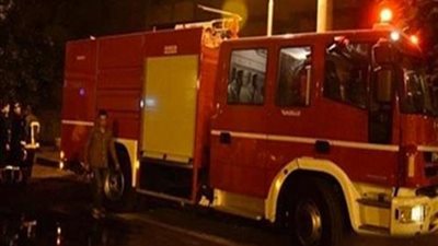 انفجار اسطوانة غاز  في محل غرب الإسكندرية 