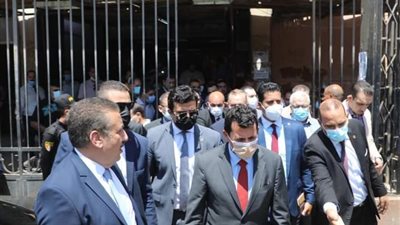 رئيس جامعة المنوفية: تقديم خدمة طبية فائقة لمصابي فريق كرة السرعة