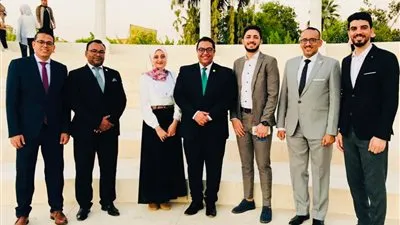 جامعة الفيوم تشارك في برنامج إعداد القائد العام بحلوان (صور)