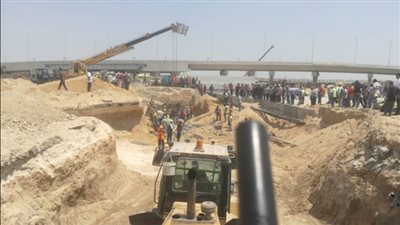 التصريح بدفن ضحايا انهيار سقالة بموقع تحت الإنشاء بأكتوبر