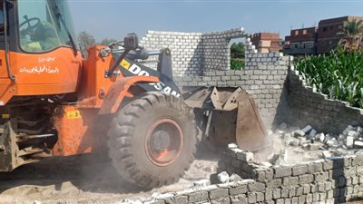 إزالة أبنية مخالفة بأبو النمرس ومنشأة القناطر والبدرشين والحوامدية 