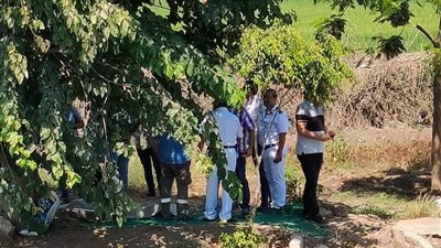 العثور على جثة شخص أسفل شجرة في الدقهلية (صور)