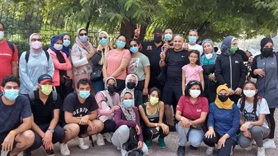 مارثون للدراجات الهوائية من داخل مستشفى العباسية (صور)