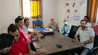 تفاصيل زيارة وفد هندسة المنصورة لمقر مبادرة حياة كريمة بشربين 