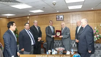 محافظ الفيوم يهنئ رئيس هيئة قضايا الدولة بتولي مهام منصبه (صور)