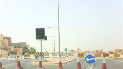 خدمات مرورية لتنفیذ أعمال مشروع محور شینزو أبى بالقاھرة