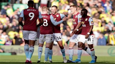 تشكيل استون فيلا الموقع ضد برينتفورد فى الدوري الإنجليزي