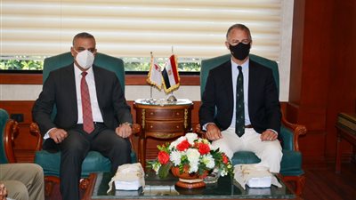 محافظ سوهاج يلتقي سفير الولايات المتحدة الأمريكية