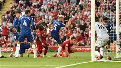 شاهد أهداف مباراة ليفربول وتشيلسي اليوم السبت في الدوري الإنجليزي