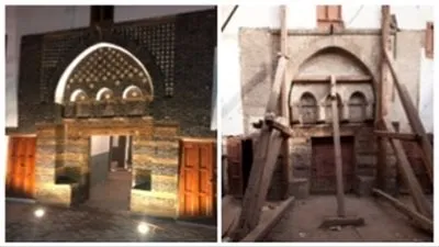 شاهد وكالة الجداوي الأثرية قبل وبعد الترميم 