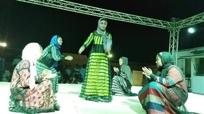 ختام فعاليات المسرح المتنقل بكوم أمبو