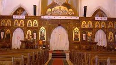 الأنبا باسيليوس يتفقد مكتب التعليم المسيحي بإيبارشية المنيا