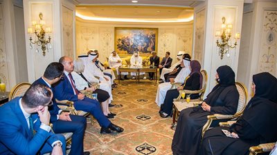 تفاصيل حفل استقبال  رئيس البرلمان العربي لـ