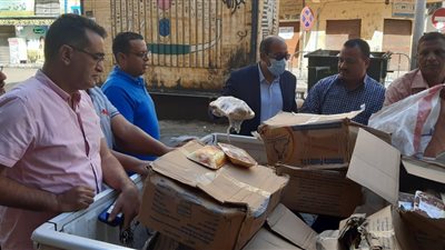 ضبط 370 كيلو منتجات دواجن فاسدة بالأقصر
