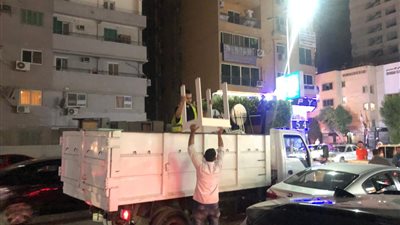 الجيزة تواصل حملاتها للحد من الإشغالات بالطريق العام