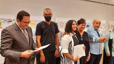 فنون جميلة حلوان تنظم معرض إنتاج أعمال الأطفال وطلاب الدورات الفنية 