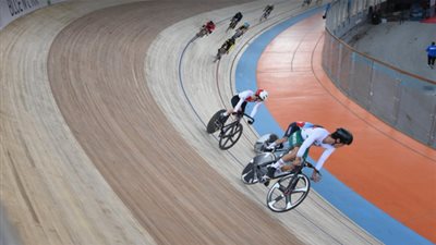 صور منافسات كأس العالم لدراجات المضمار بكاميرا الفجر الرياضي 