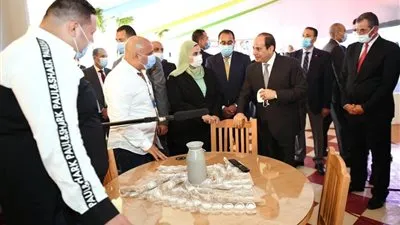 تفاصيل جولة الرئيس السيسي بالعاصمة الإدارية (صور)