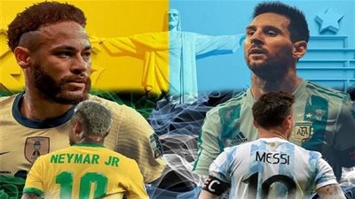 متابعة مباراة البرازيل والأرجنتين لحظة بلحظة مباشرة في التصفيات المؤهلة لكأس العالم (فيديو)