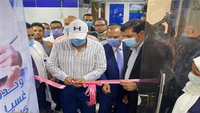 محافظ الدقهلية يشهد بدء تشغيل وحدة غسيل كلى الأطفال بمستشفي شربين 