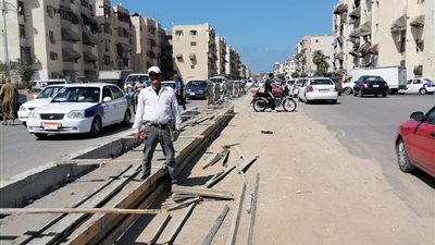 محافظ بورسعيد: توسعة وتطوير شارع 23 ديسمبر بطول حوالي 4 آلاف متر (صور)