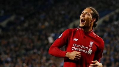 فان دايك يثير قلق جماهير ليفربول