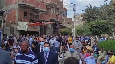 جنازة مهيبة لرجل الأعمال محمود العربي بمسقط رأسه بالمنوفية