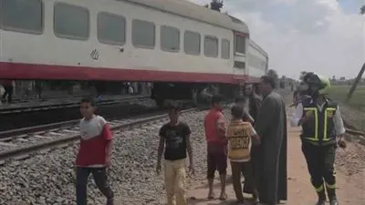 مصابو حادث قطار 