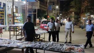 رفع وإزالة 125 حالة إشغالات من شوارع مدينة إهناسيا ببني سويف (صور)