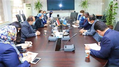 وزيرة البيئة تناقش مع مسؤول أممي دعم ملف تغير المناخ 