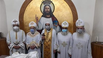 في قداس عيد النيروز.. شمامسة جدد لكنيسة مارجرجس الساحل
