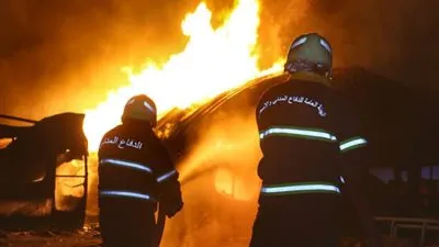 السيطرة على حريق نشب في مخبز بنجع حمادي في قنا