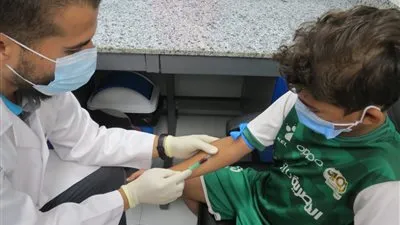 فحوصات طبية لطلاب المدارس الإعدادية الرياضية ببورسعيد (صور)