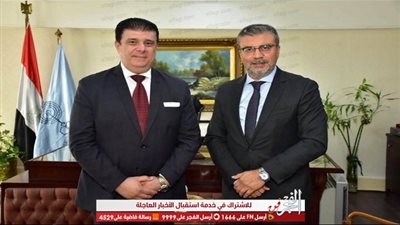 عمرو الليثي وحسين زين يبحثان سبل التعاون في تجديد الخطاب الدينى