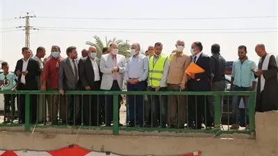 وزير الري يتفقد مشروعات الموارد المائية والري بمحافظة أسيوط