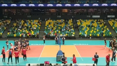 تونس تجتاز مصر وتتأهل لنهائى بطولة إفريقيا للكرة الطائرة