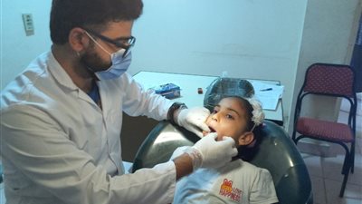 تفاصيل قافلة طبية في قري بلقاس بالدقهلية 