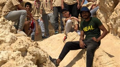 مجموعة حورس الكشفية تنظم معسكرا للكشافة  