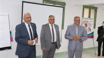 رئيس جامعة الأزهر يتفقد المجموعة التدريبية التاسعة بمركز التدريب والتطوير 