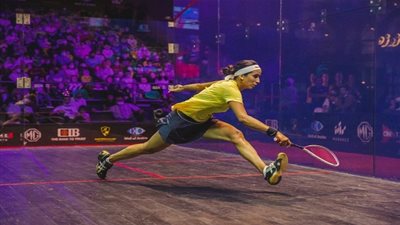 نوران جوهر تتأهل الي نصف نهائي بطوله مصر الدولية للإسكواش