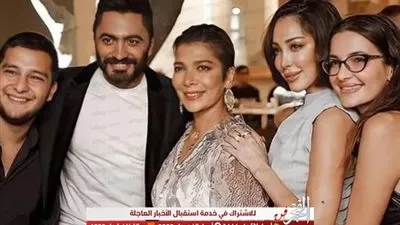 أول تعليق من بسمة بوسيل عقب شائعات انفصالها عن تامر حسني