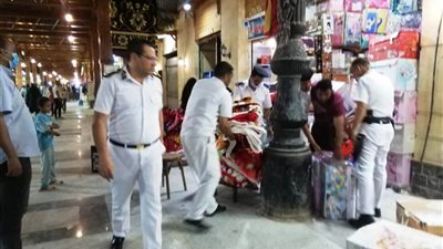 استمرار حملات إزالة التعديات بأسوان (صور)