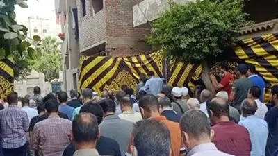 مراسم تشييع جثمان نجل الشيخ الشعراوي (فيديو وصور) 