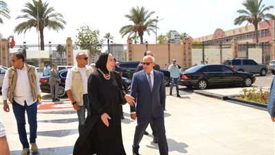 الغضبان يستقبل وزراء 