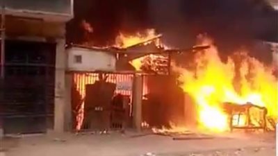 إخماد حريق اندلع في قطعة أرض بالمنيب