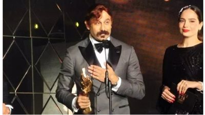 قصي خولي يحصد جائزة أفضل ممثل عن دوره بمسلسلي 
