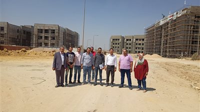 رئيس جامعة بنها يتفقد منشآت الجامعة الأهلية ومبنى المدرجات في العبور